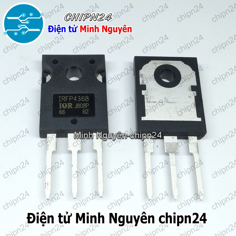 [1 con] (KT2) Mosfet IRFP4368 TO-247 195A 75V Kênh N (4368) - HH004420