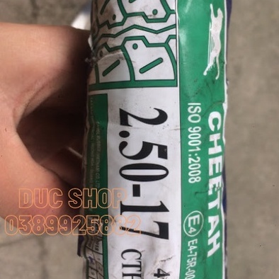 Lốp Cheetah Thái  Có Săm Xe Wave 2.25-17 & 2.50-17