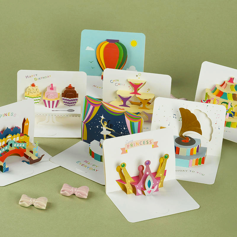 [HCM]Thiệp mừng sinh nhật dạng mở 3D độc đáo (11.5x15.5cm)