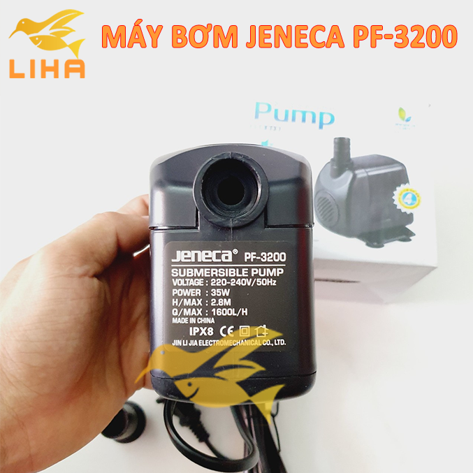 Máy bơm jeneca pf3200 pf3300 pf3500 - bơm nước cho bể cá cảnh, thuỷ sinh