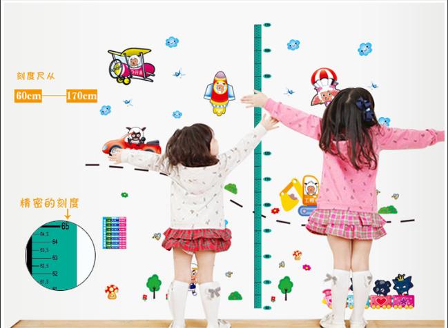 Decal thước đo mèo