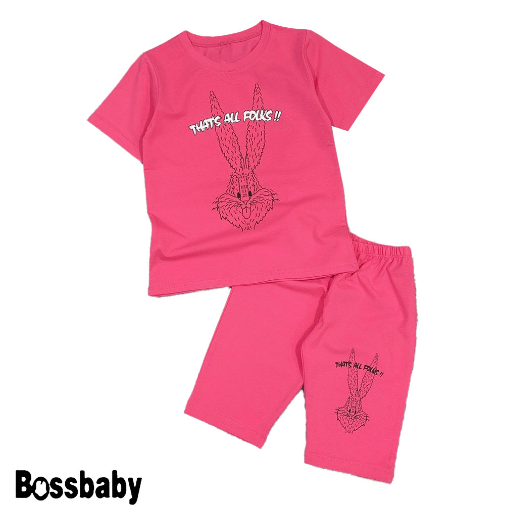 Đồ bộ quần áo hình thỏ that all folks,bộ đồ bé gái,bé trai cho bé từ 6kg-29kg.bdbg33.