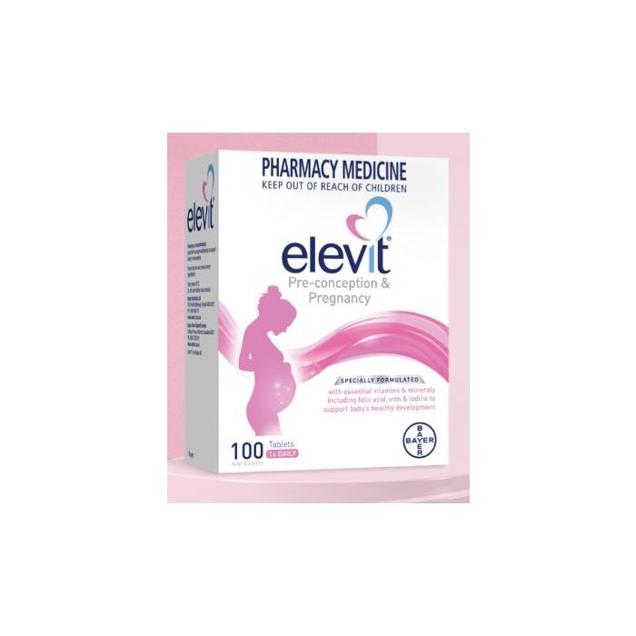 [HẠN DÙNG 07.2026]Viên uống cho bà bầu Elevit 100 tablets