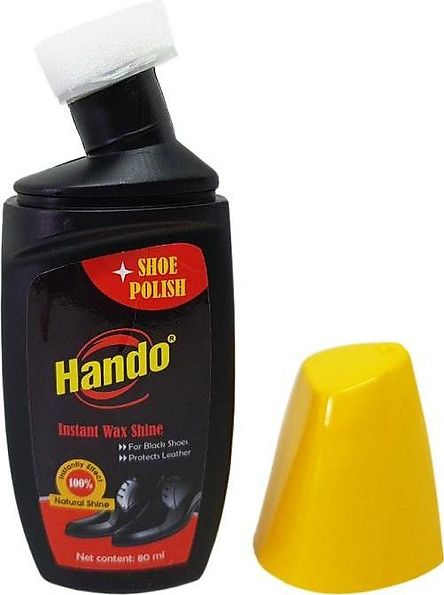 Xi nước đánh giày da đen HANDO 80ml