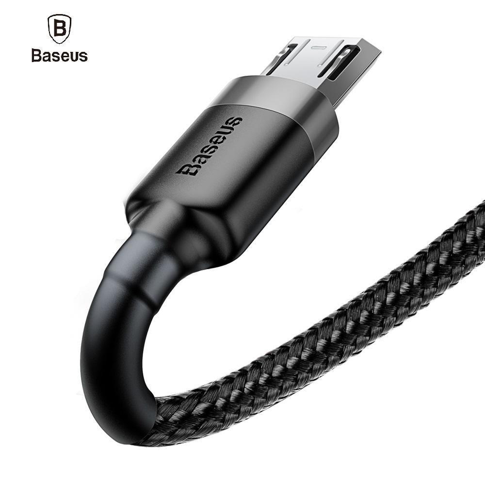 [HCM]Cáp sạc nhanh siêu bền Baseus Cafule Micro USB cho Android (2.4A Quick charge 3.0)