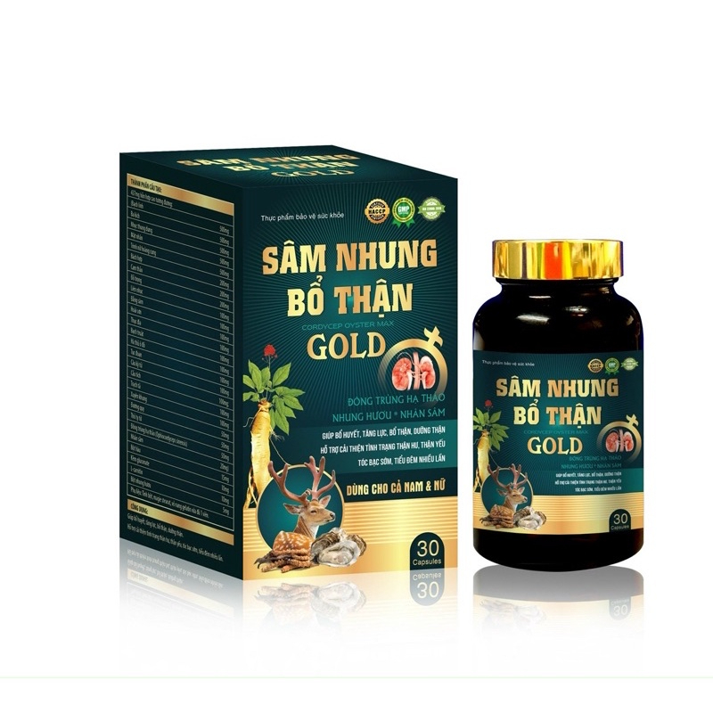 Gold Velvet kidney pill-support nourishing blood, improve kidney damage, weak kidney for men and women