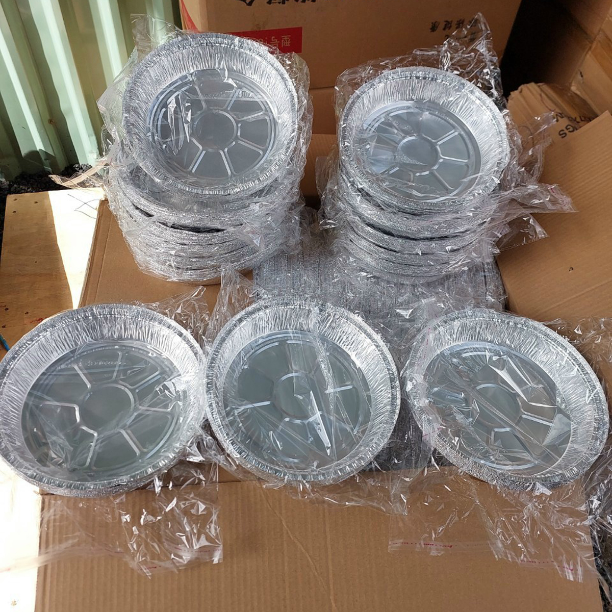 Bộ 10 khay bạc nướng nồi chiên (LOẠI 20CM - 10 CÁI - LOẠI KHAY NƯỚNG NỒI CHIÊN)