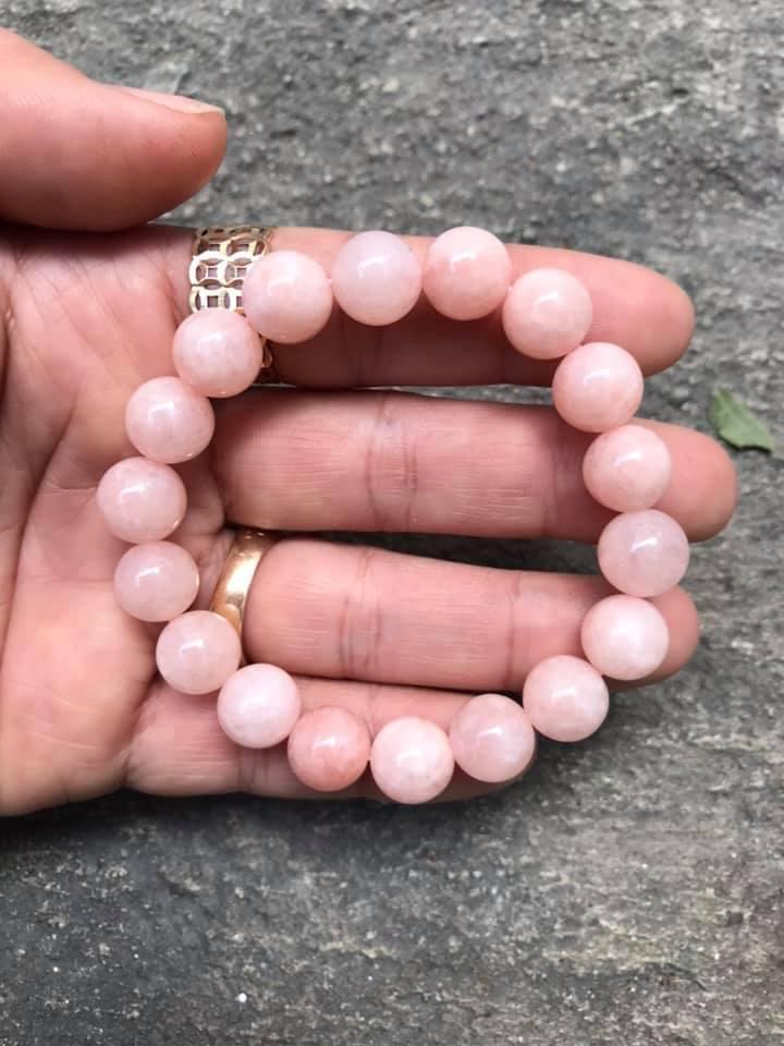 VÒNG TAY THẠCH ANH HỒNG 10LY