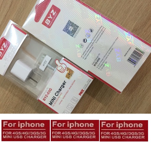 [HCM]SẠC USB MINI FOR IP 3G/3GS VÀ IP 4/4S