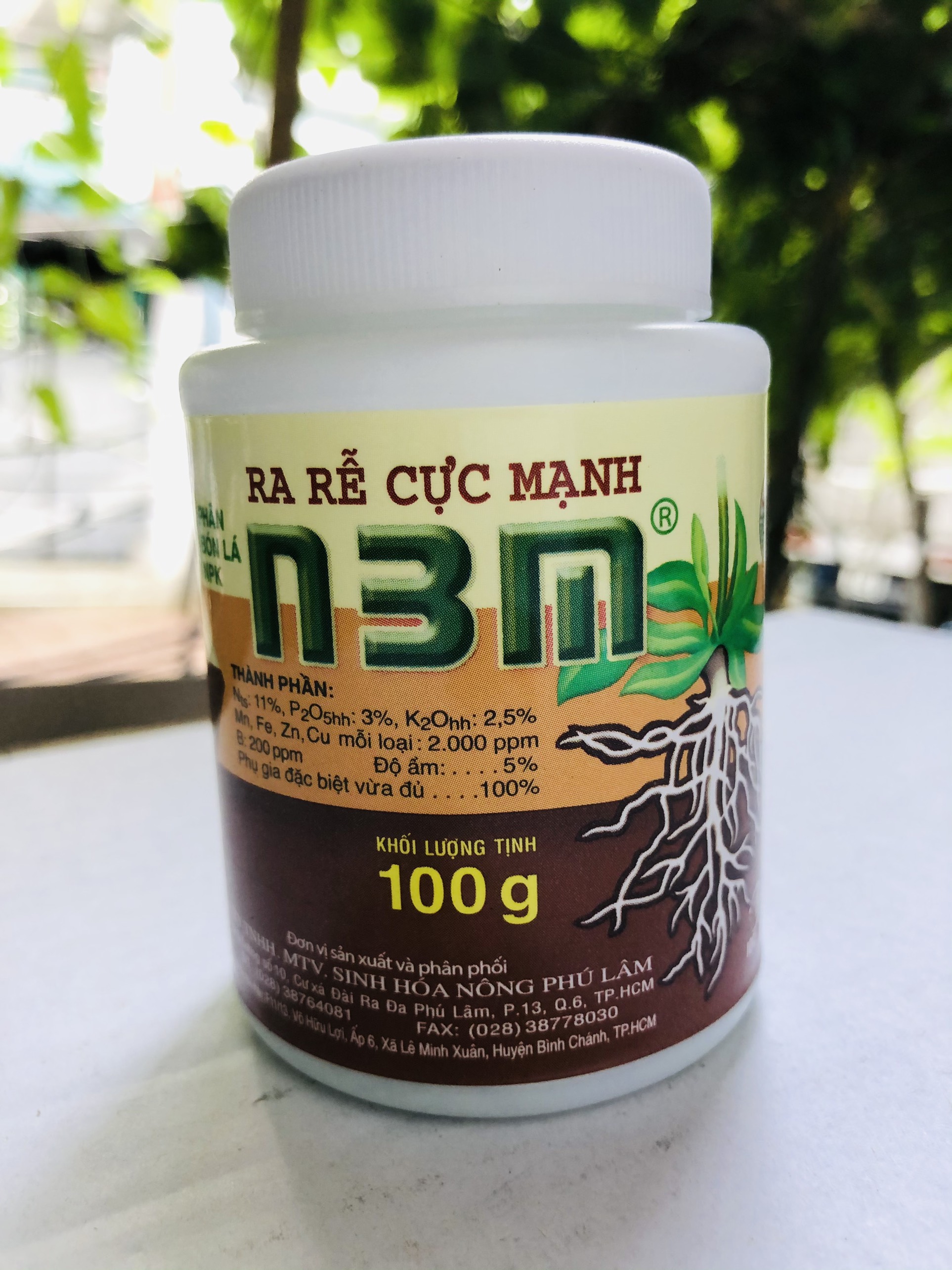 NbM - PHÂN BÓN LÁ RA RỄ CỰC MẠNH