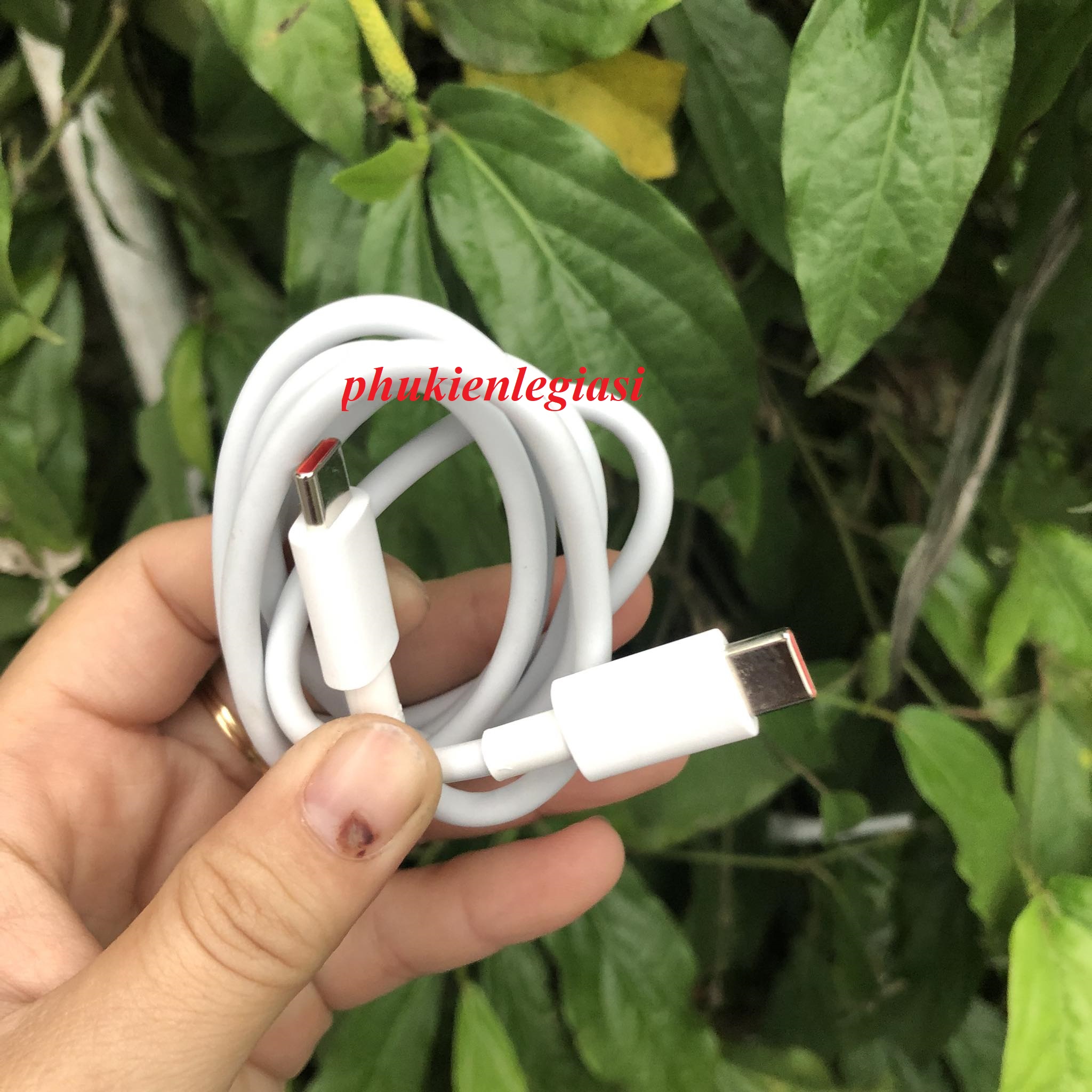 Cáp sạc XIAOMI Type C to Type C hỗ trợ sạc nhanh