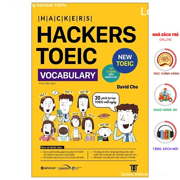 Sách - hackers toeic vocabulary