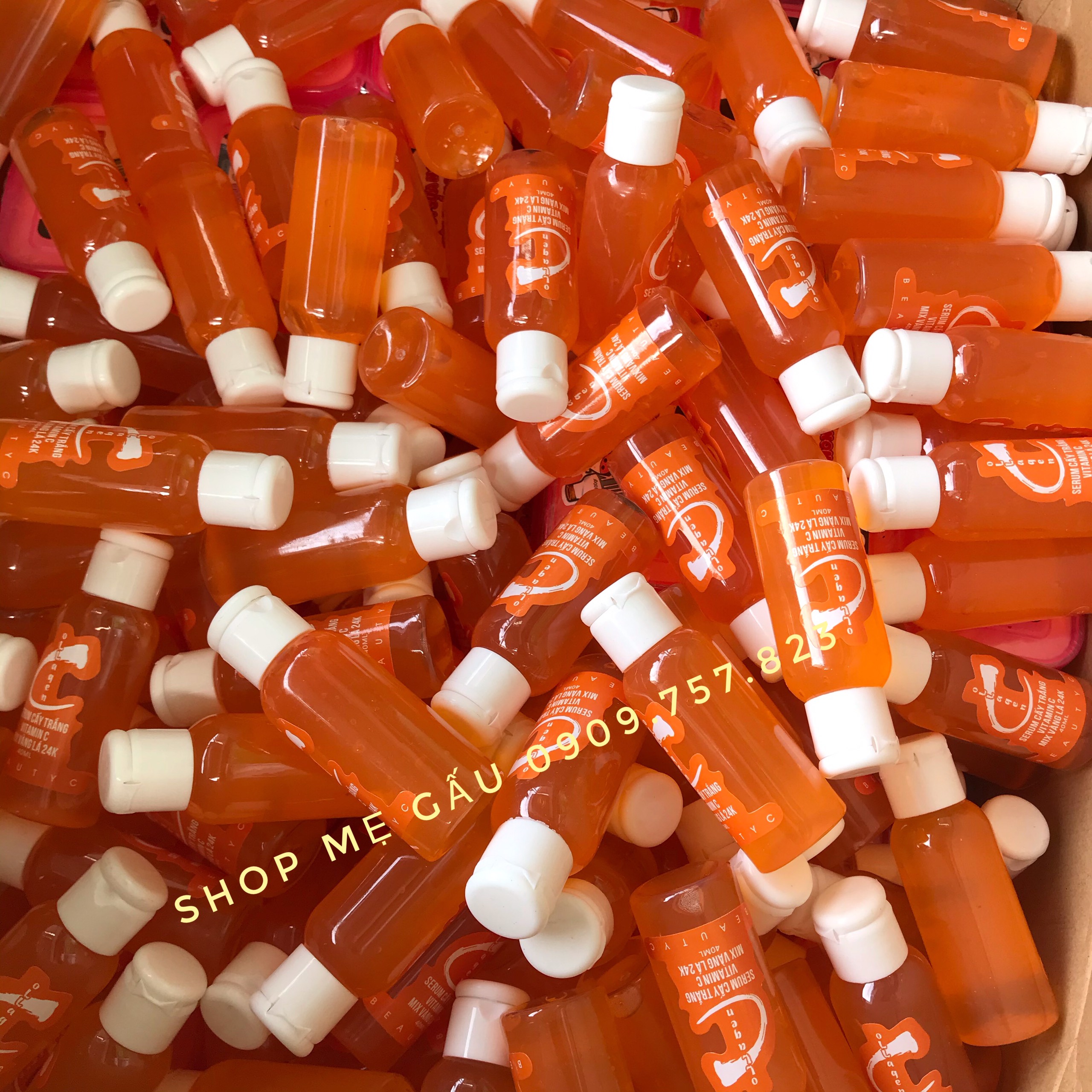 Serum kích trắng vitamin C( 1 chai)