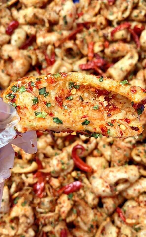 Da Heo Giòn Sốt Mắn Hành 1 KG