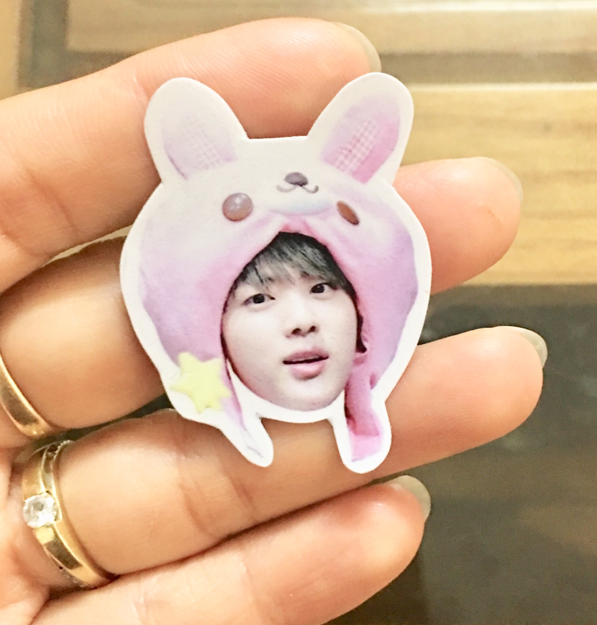STICKER BTS JIN COMBO 30 CÁI ẢNH