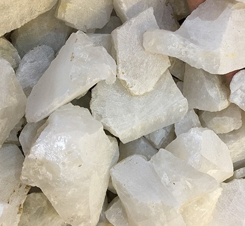 [HCM]Đá thạch anh trắng thô phong thủy 1 kg