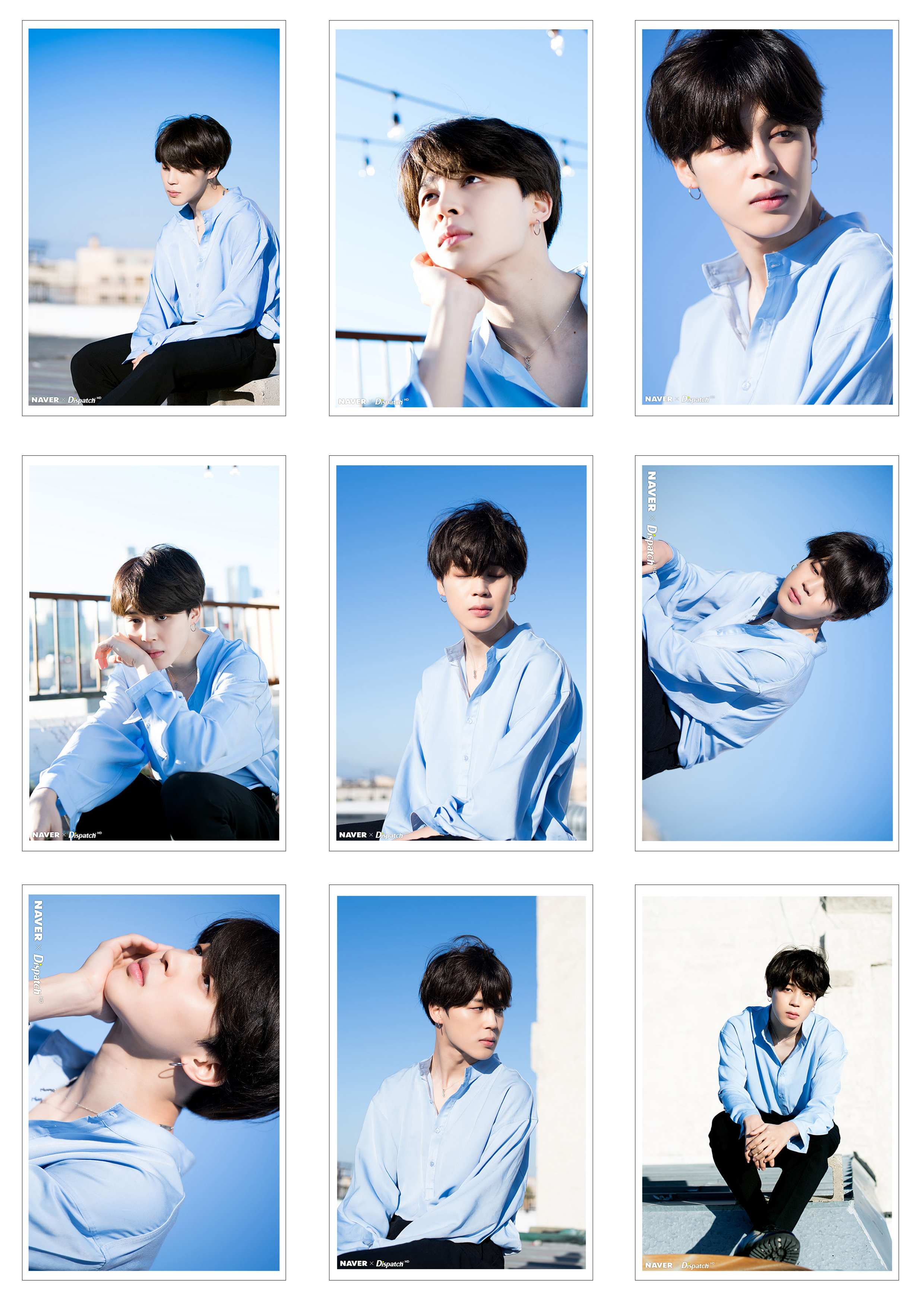 Lomo Card 72 Ảnh BTS - 5th anni