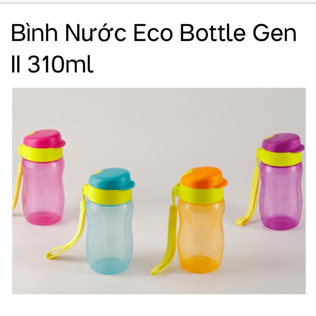 Bình Nước Eco Gen 2 310Ml 500ml 750ml
