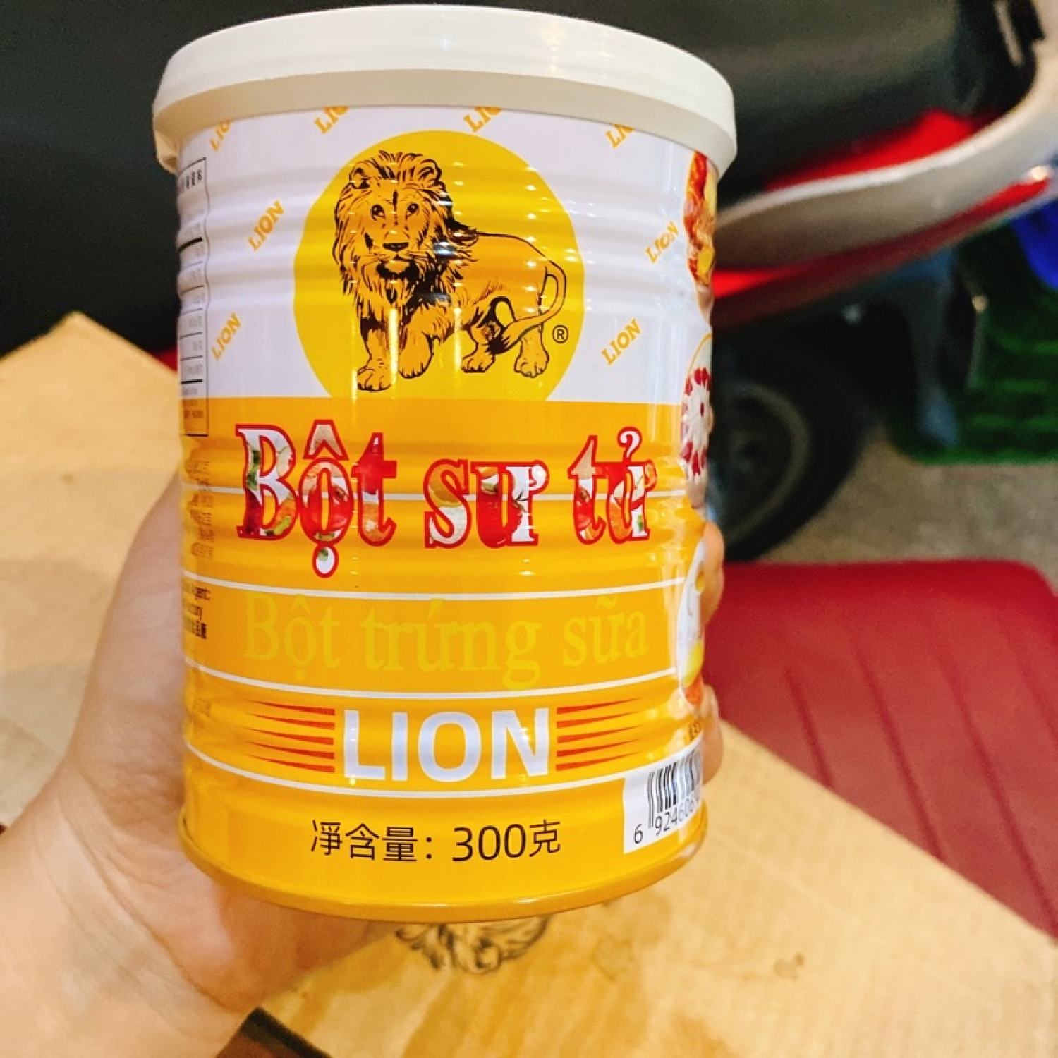 Bột sư tử lion hộp 300gr