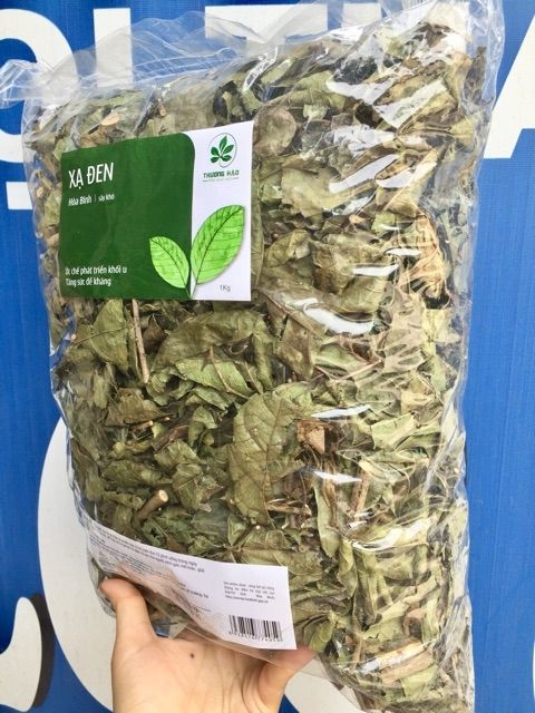 combo 3kg lá xạ đen khô