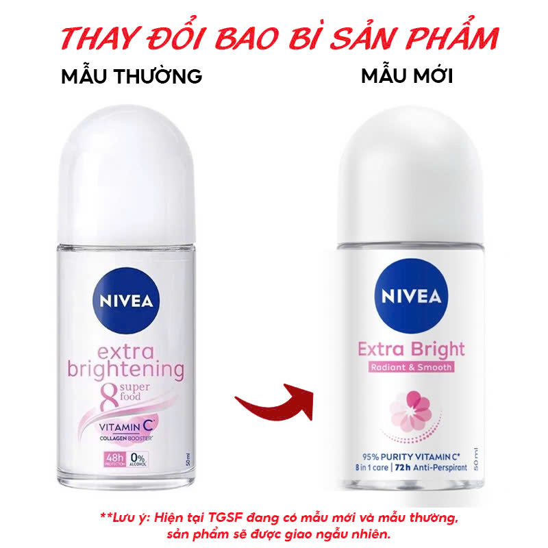 Lăn Khử Mùi Nivea Anti-Perspirant Roll On (Che tên sản phẩm khi giao hàng)