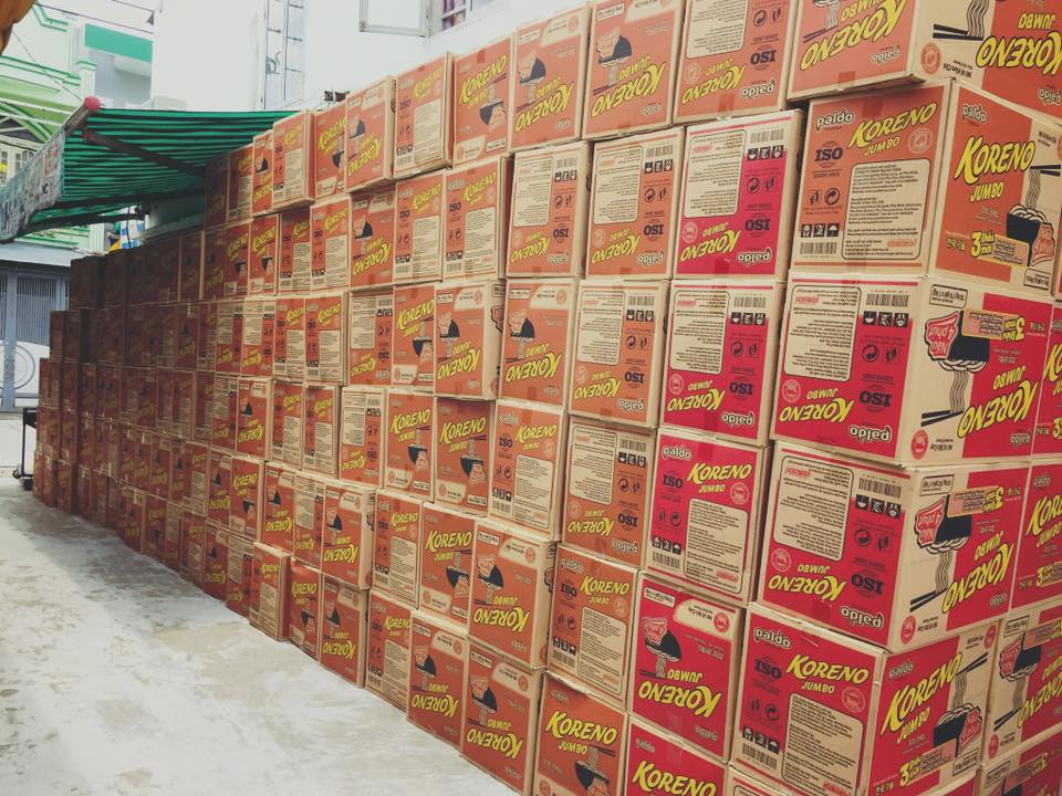 Combo 10 Gói Mì Lẩu Bò Cay Jumbo