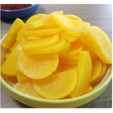 Củ cải muối hàn quốc cắt lát 220g - 맛 단무지
