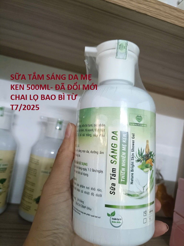 SỮA TẮM SÁNG DA MẸ KEN (500ml)