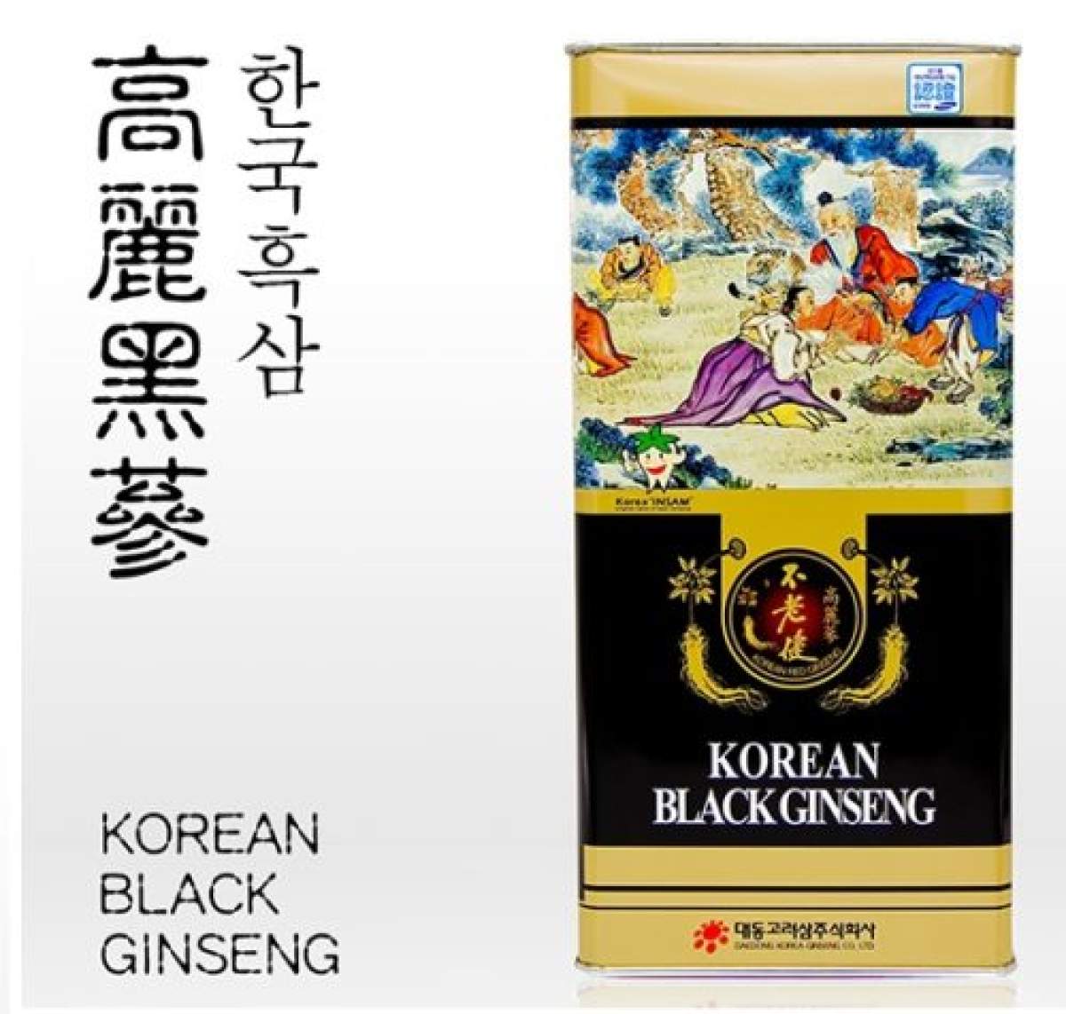 Hắc sâm củ khô Daedong hàn quốc 150g (16-25 củ)