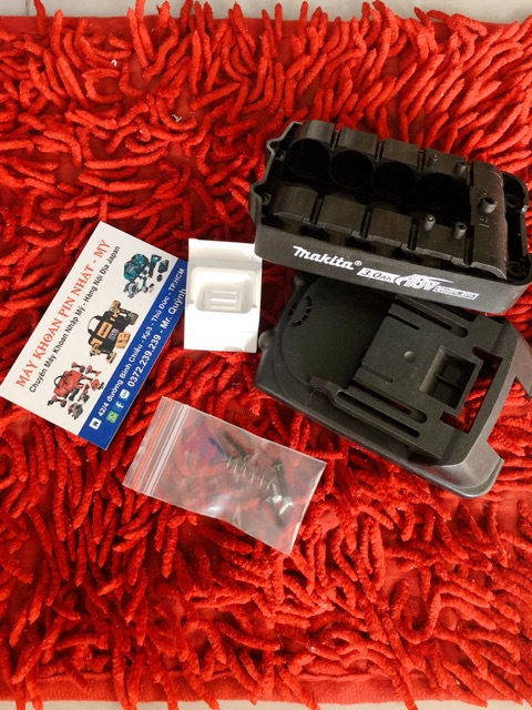 [HCM][Lấy mã giảm thêm 30%]Vỏ pin makita 18v adaptor 1 hàng