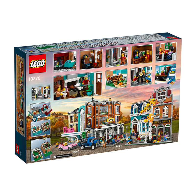 BỘ LEGO LẮP RÁP 10270 TIỆM SÁCH