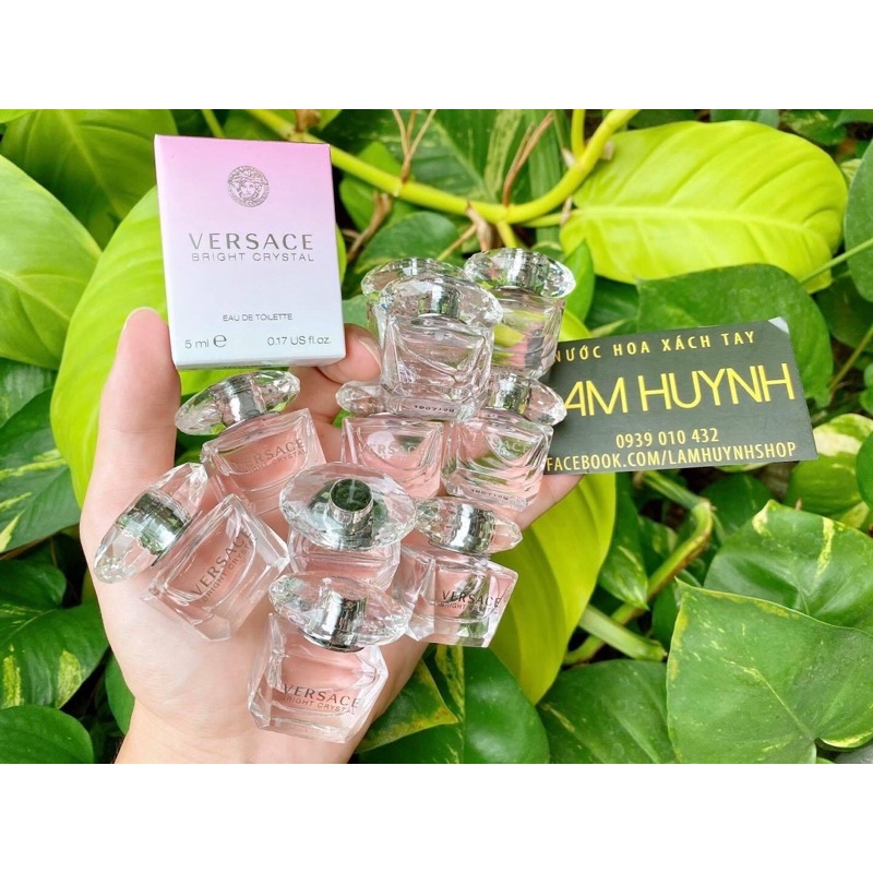 [ CHÍNH HÃNG] Nước hoa mini VERSACE BRIGHT CRYSTAL 5ml