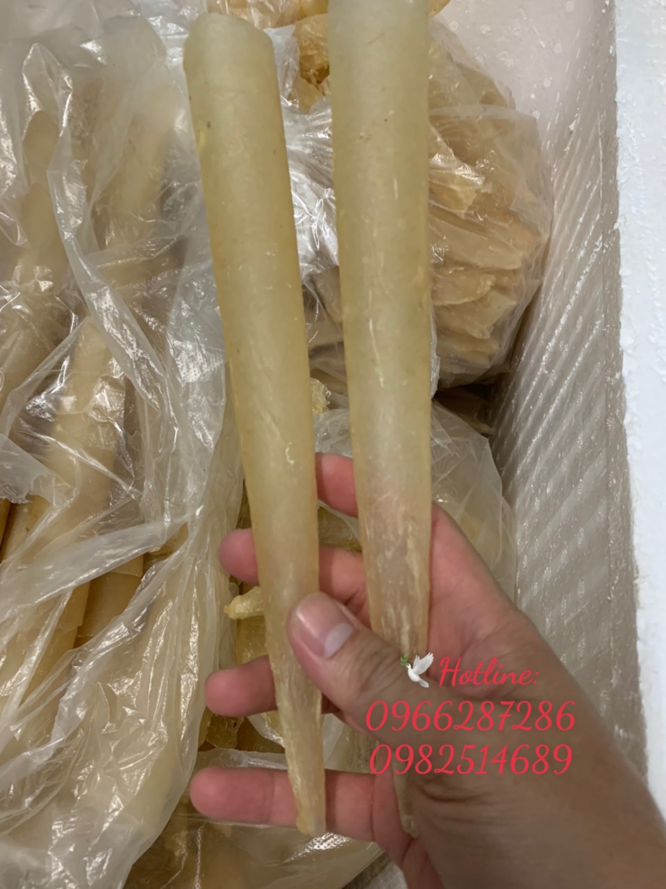 bóng cá nấu súp