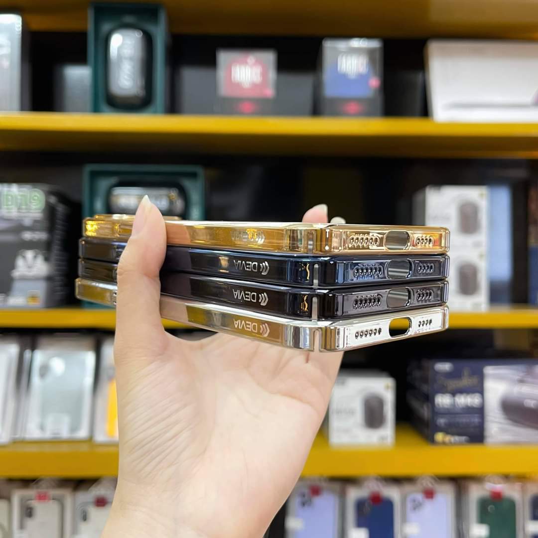[Lấy mã miễn phí vận chuyển] Ốp iphone 12 Hãng Devia lưng trong viền màu  cho Iphone 12 / 12 pro / 12 max / 12 pro max / 11 / 11 pro / 11 pro max / X / XS / 7 / 8 / 7 Plus / 8 Plus