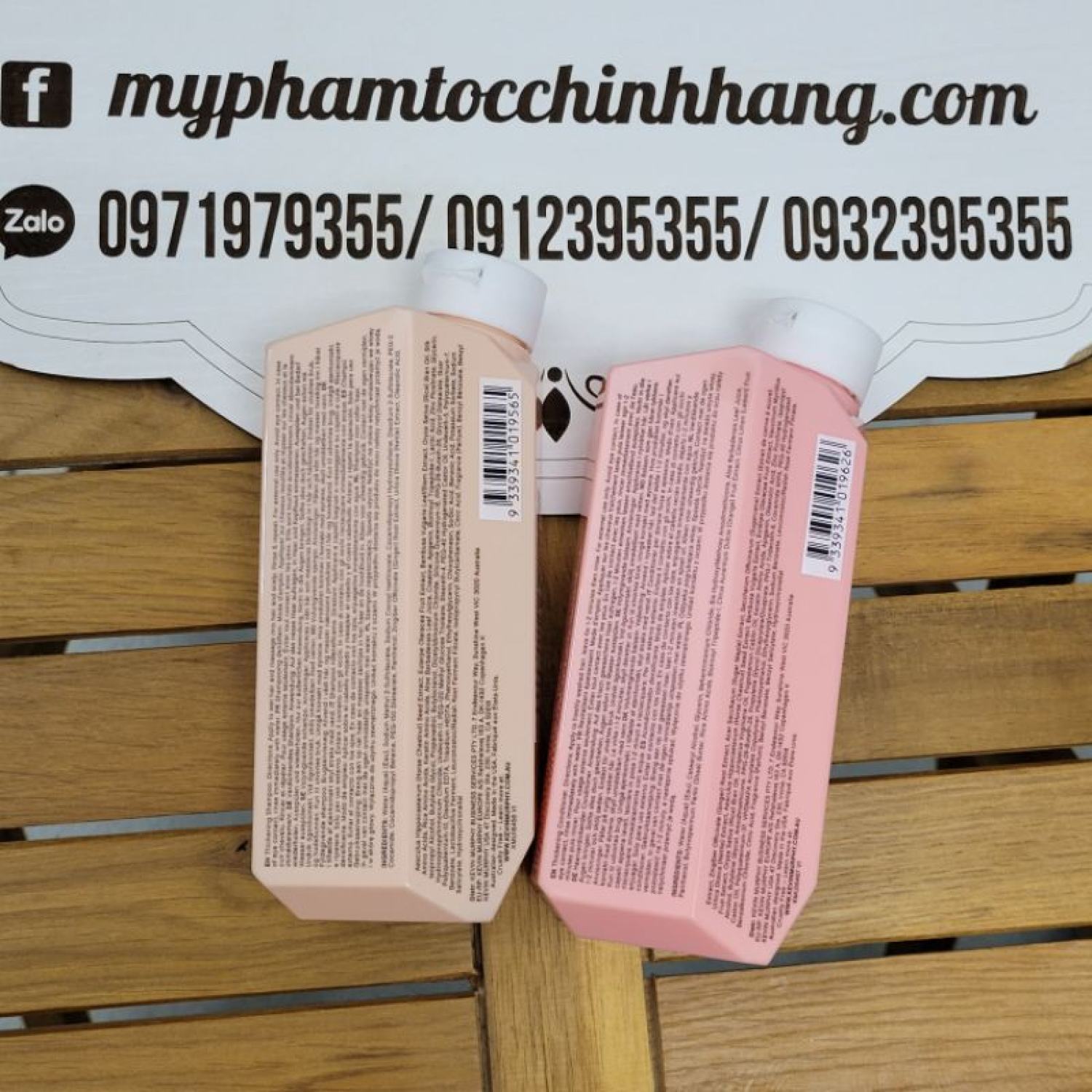 CẶP DẦU GỘI XẢ CHO TÓC ÍT, MỎNG, RỤNG KEVIN MURPHY PLUMPING 250ML