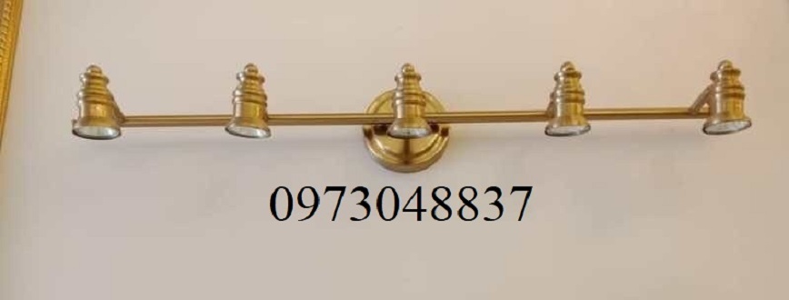 Đèn soi tranh đồng, chỉnh góc chiếc - Đèn chiếu gương gắn tường LED