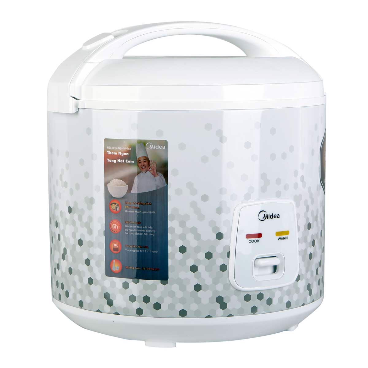 Nồi cơm điện Midea MR-CM1821 1.8L (cái)