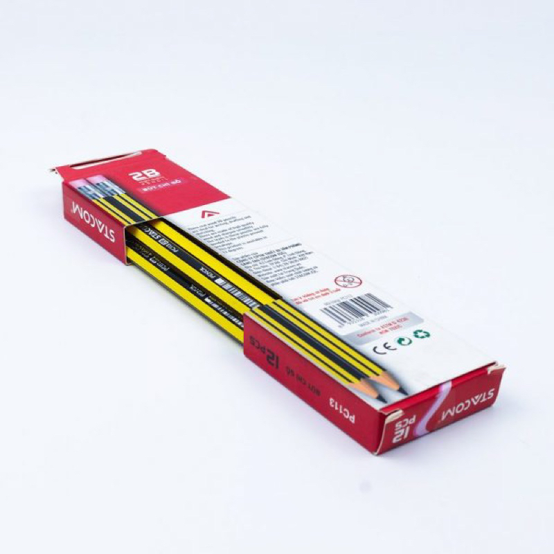 1 Cây Bút Chì Gỗ Stacom PC113 2B