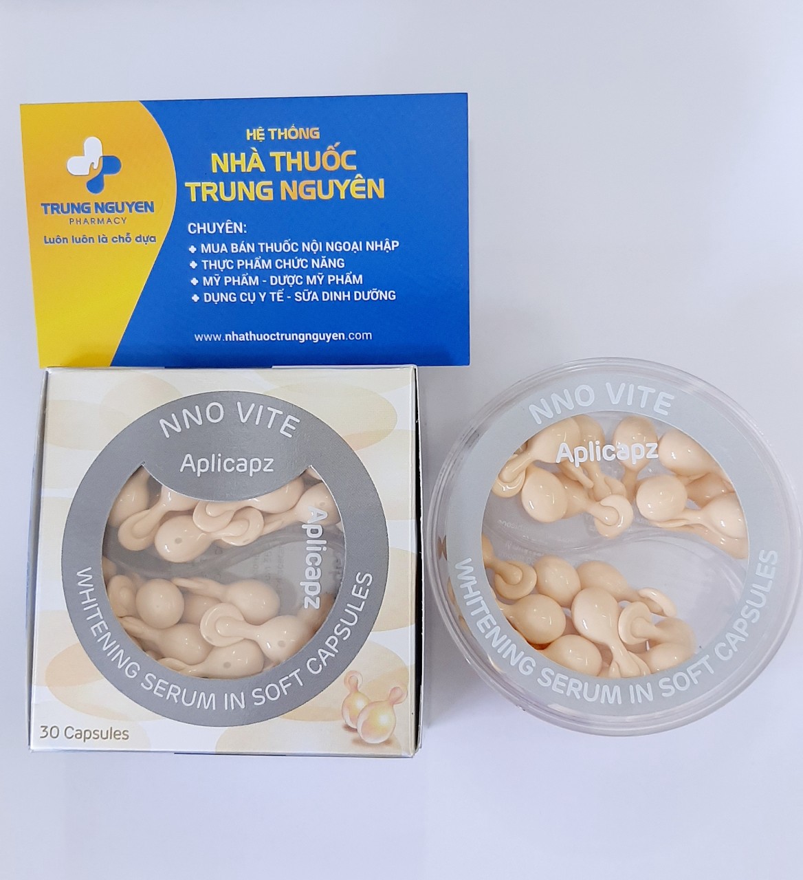 [HCM]Viên Serum Dưỡng Trắng Da NNO VITE