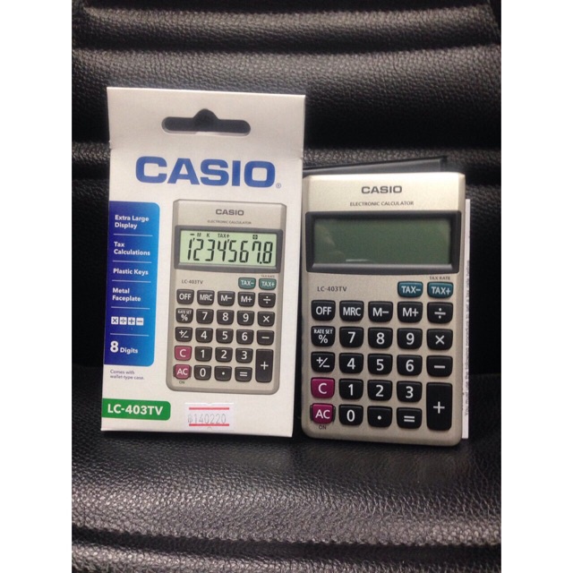 Máy tính Casio bỏ túi mini LC-403TV.