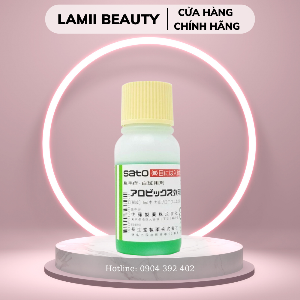 [HCM]Tinh chất mọc tóc SATO AROVICS SOLUTIONS 5%- LAMII BEAUTY