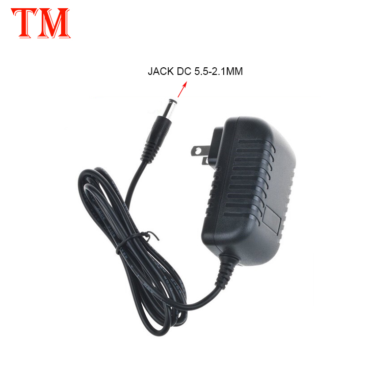 Nguồn adapter 12V 1A jack DC 5.5 x 2.1 mm