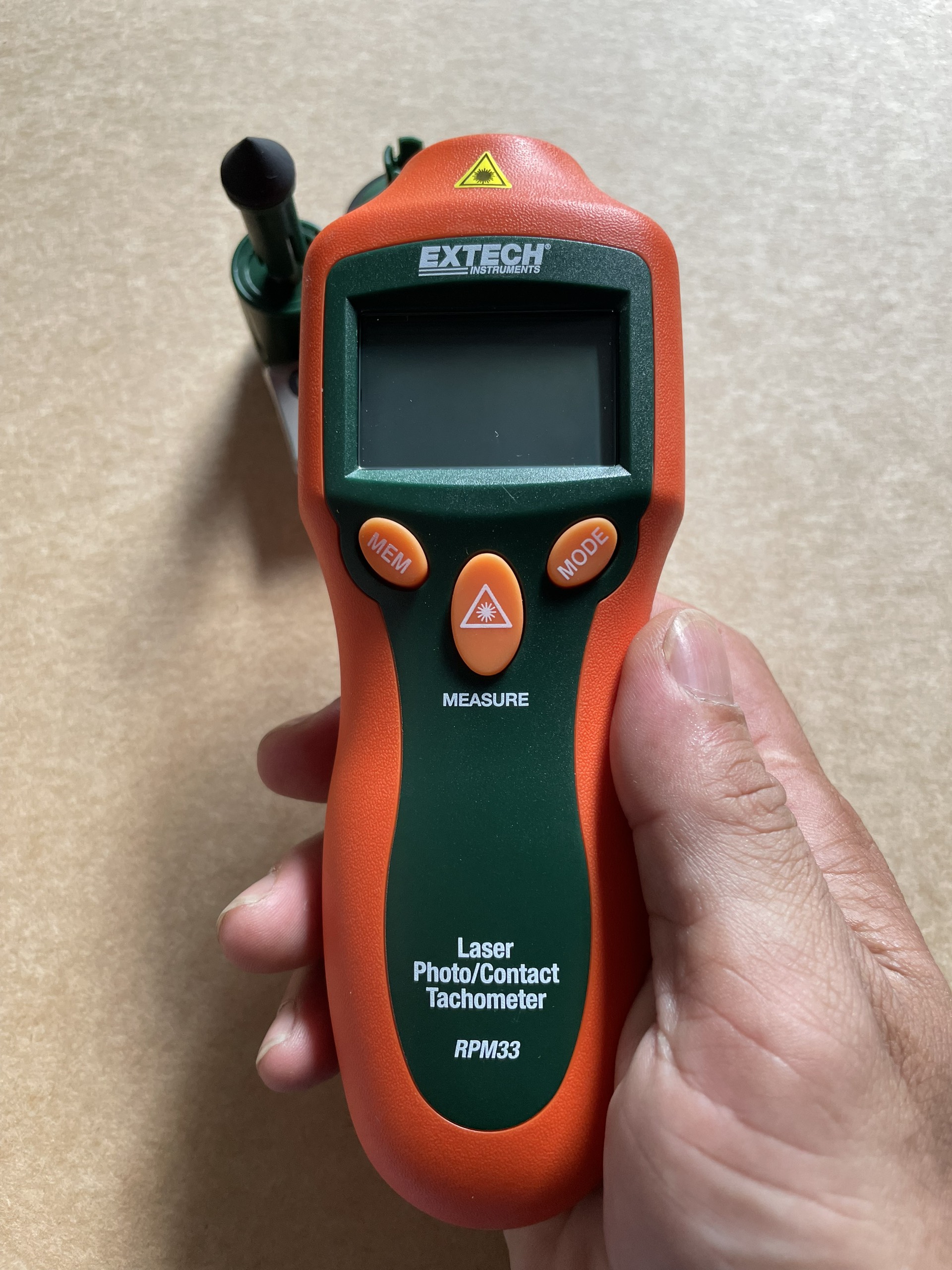 Tachometer rotation (2 mode) Extech RPM33