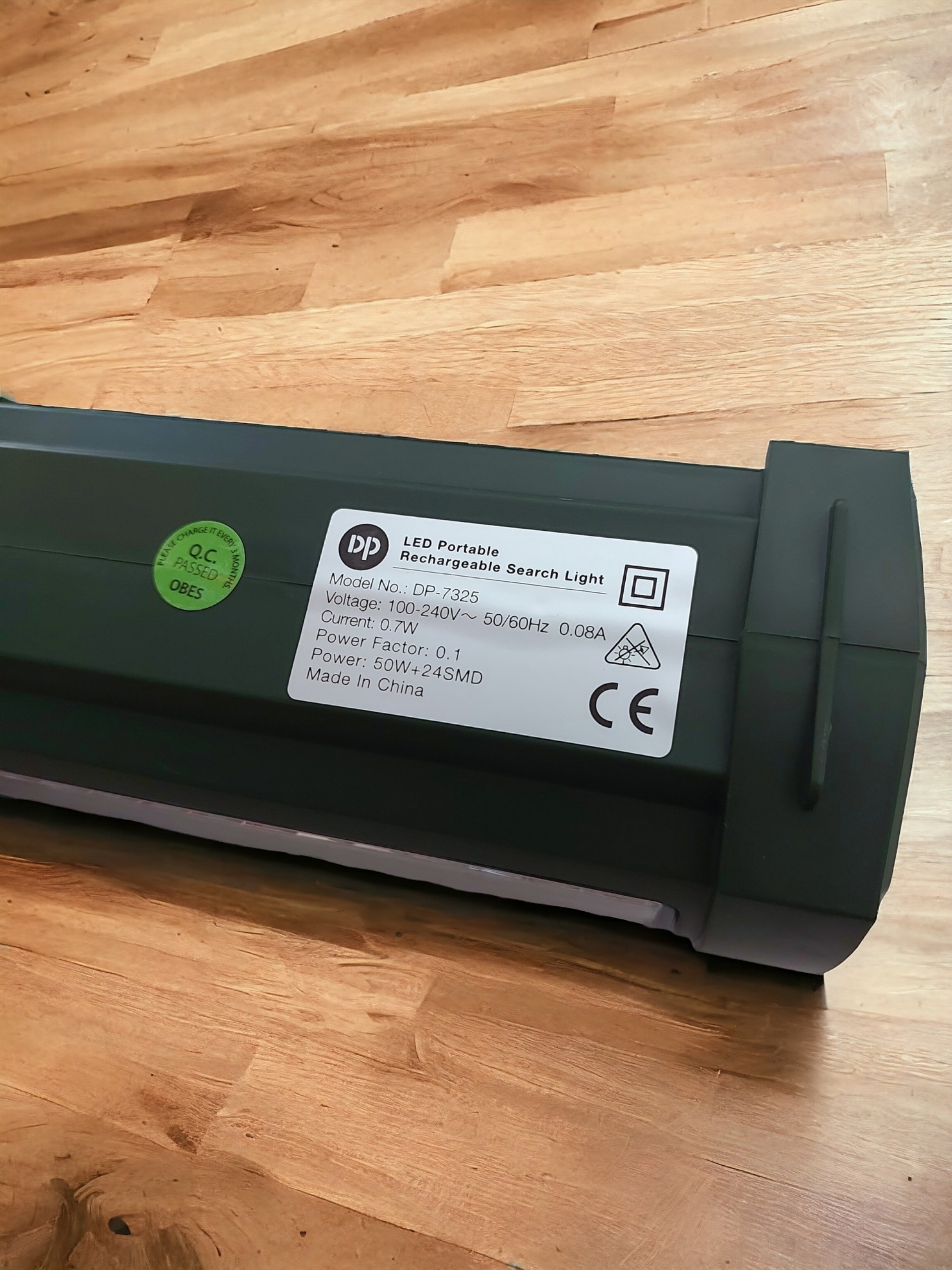Đèn pin xách tay kèm đèn khẩn cấp DP - 7325