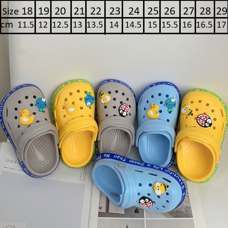 Dép sục cho bé  hình động vật