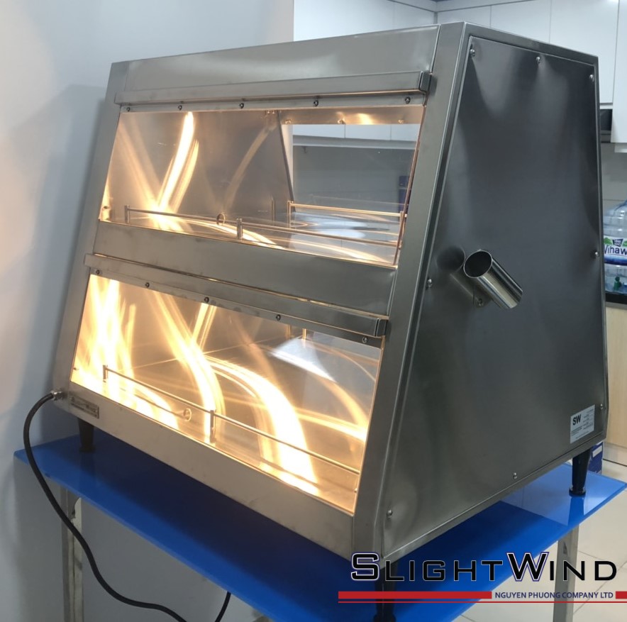 Thiết bị giữ nóng thức ăn 2 tầng SWHC