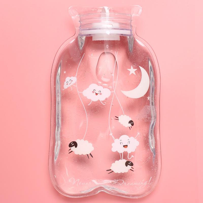 Túi chườm nước nóng mini trong suốt chọn mẫu