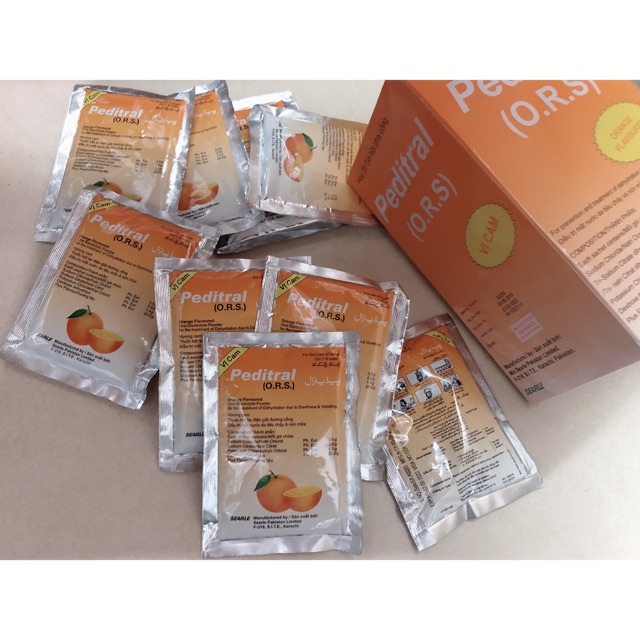 Bột pha uống Oresol - Peditral vị cam