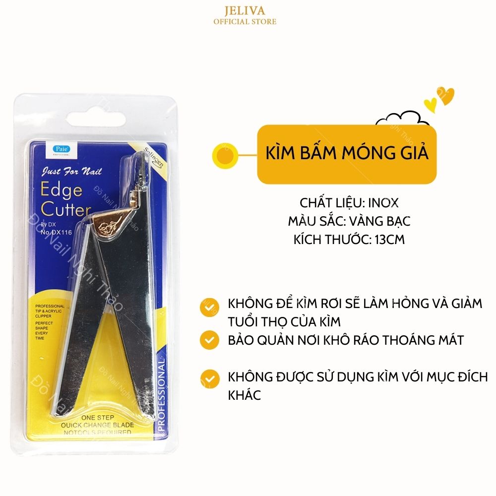 Kìm cắt móng giả inox