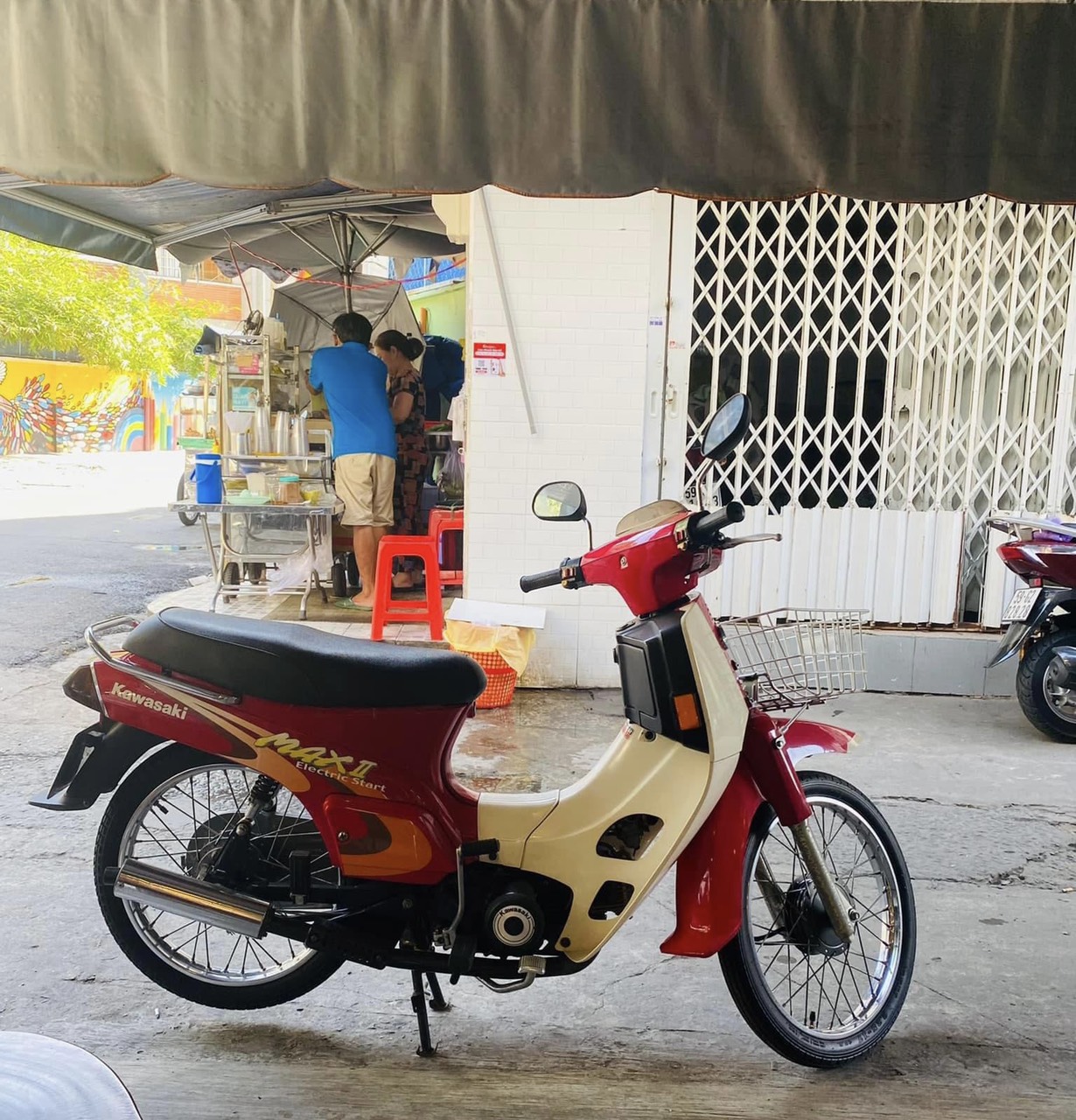 CỦ ĐỀ XE MAX 2 ( XE NHẬT KAWASAKI ) , MÔ TƠ ĐỀ XE MÁY